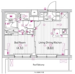 ガーラ・ヴィスタ調布の物件間取画像